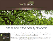 Tablet Screenshot of brookeswood.com